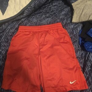 Nike Red Athletic Shorts